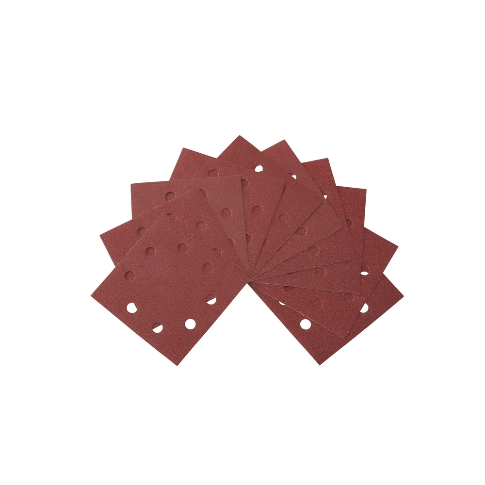 1/4 feuille abrasive pour ponceuses vibrantes grain 40-8 perforations 115x115 mm - DT3020-QZ - DEWALT