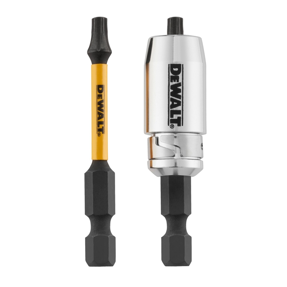 Bague avec 2 embouts Extreme impact-torsion T25 57 mm  - DT70538T-QZ - DEWALT