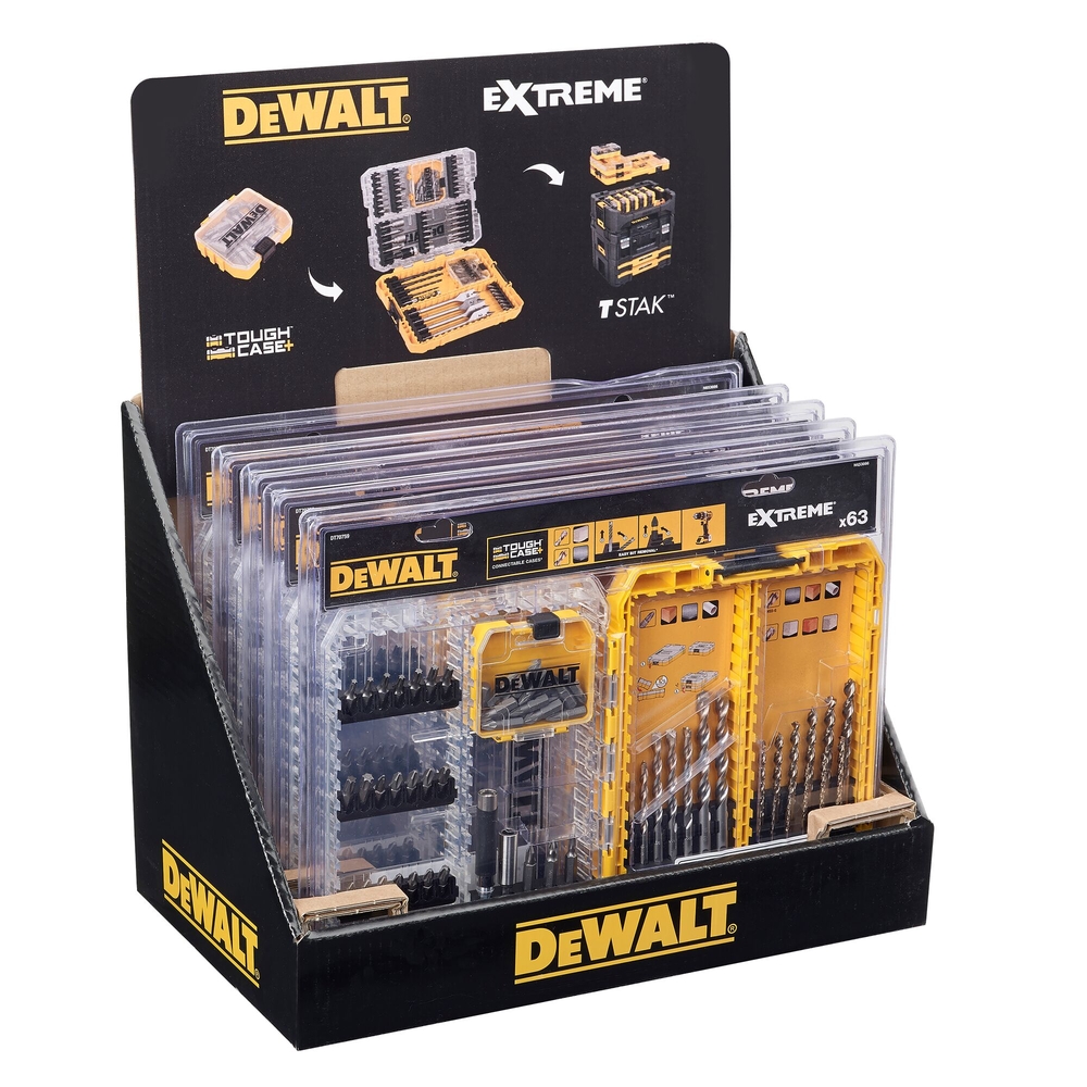 Moyen Coffret TOUGHCASE 63 pièces - DT70759-QZ - DEWALT