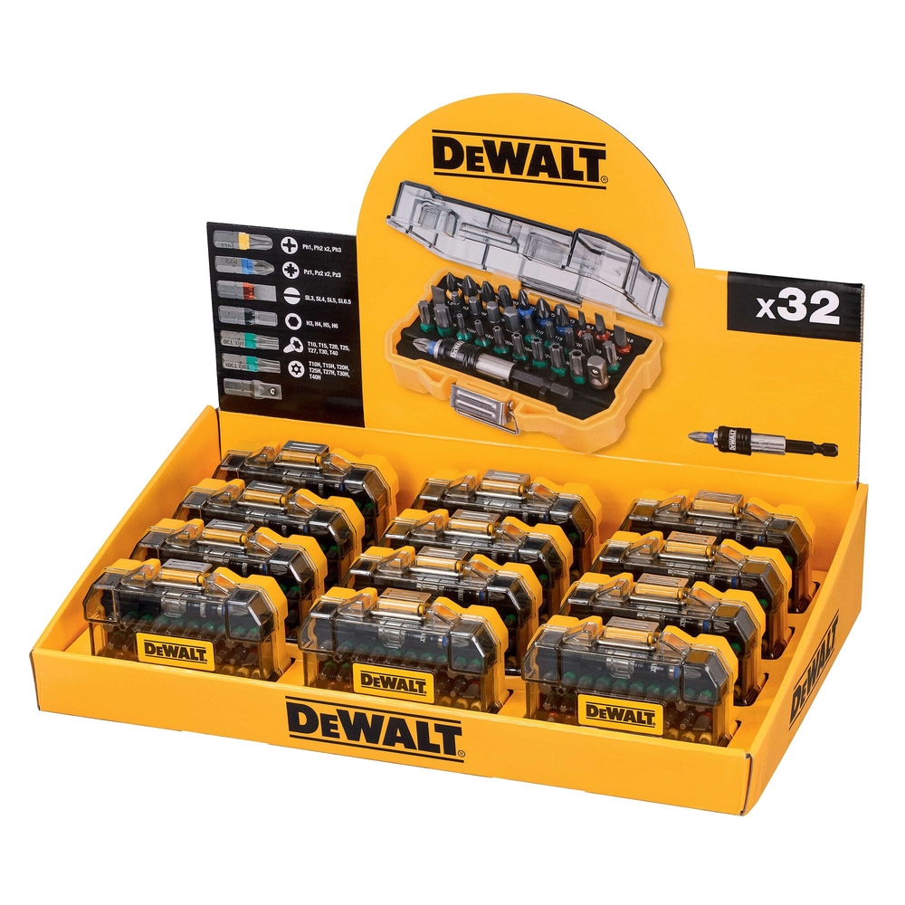 Coffret 32 pièces avec embouts - DT7969M-QZ - DEWALT