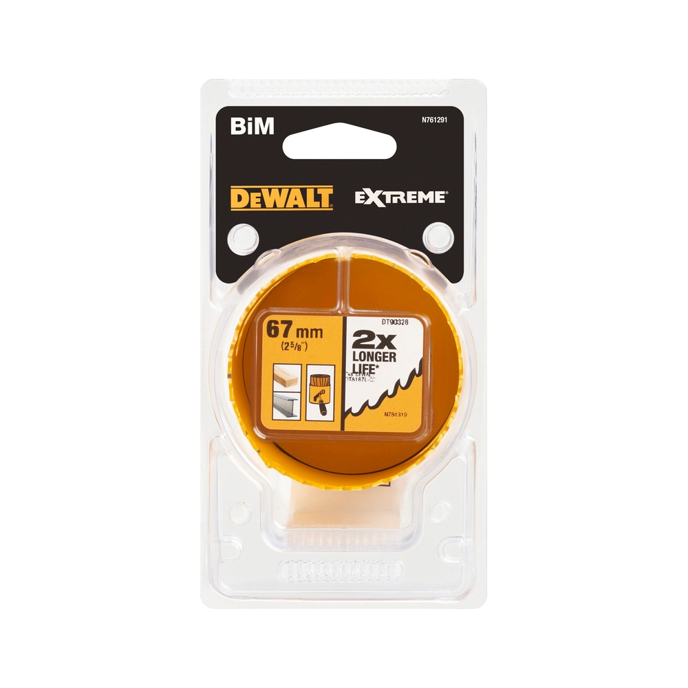 Scie cloche BiM 67 x 40 mm - DT90326-QZ - DEWALT
