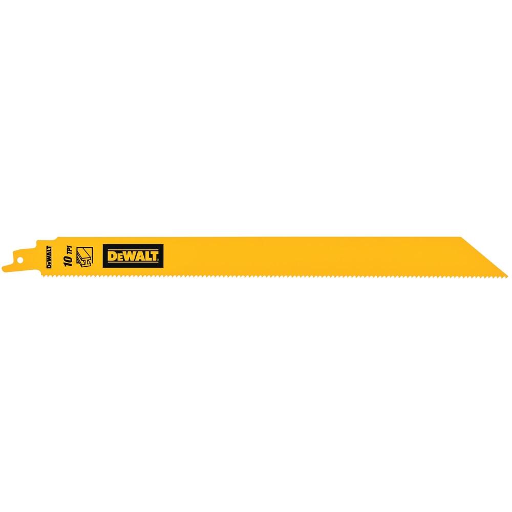 Lame de scie sabre BiM pour la coupe du métal épais 304 mm / 10TPI - DT90389-QZ - DEWALT