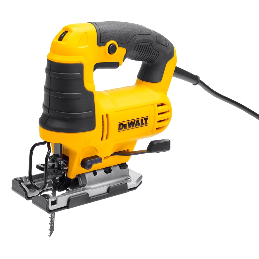 Scie sauteuse 650 W à poignée supérieure - semelle anti-rayure - DWE349-QS - DEWALT