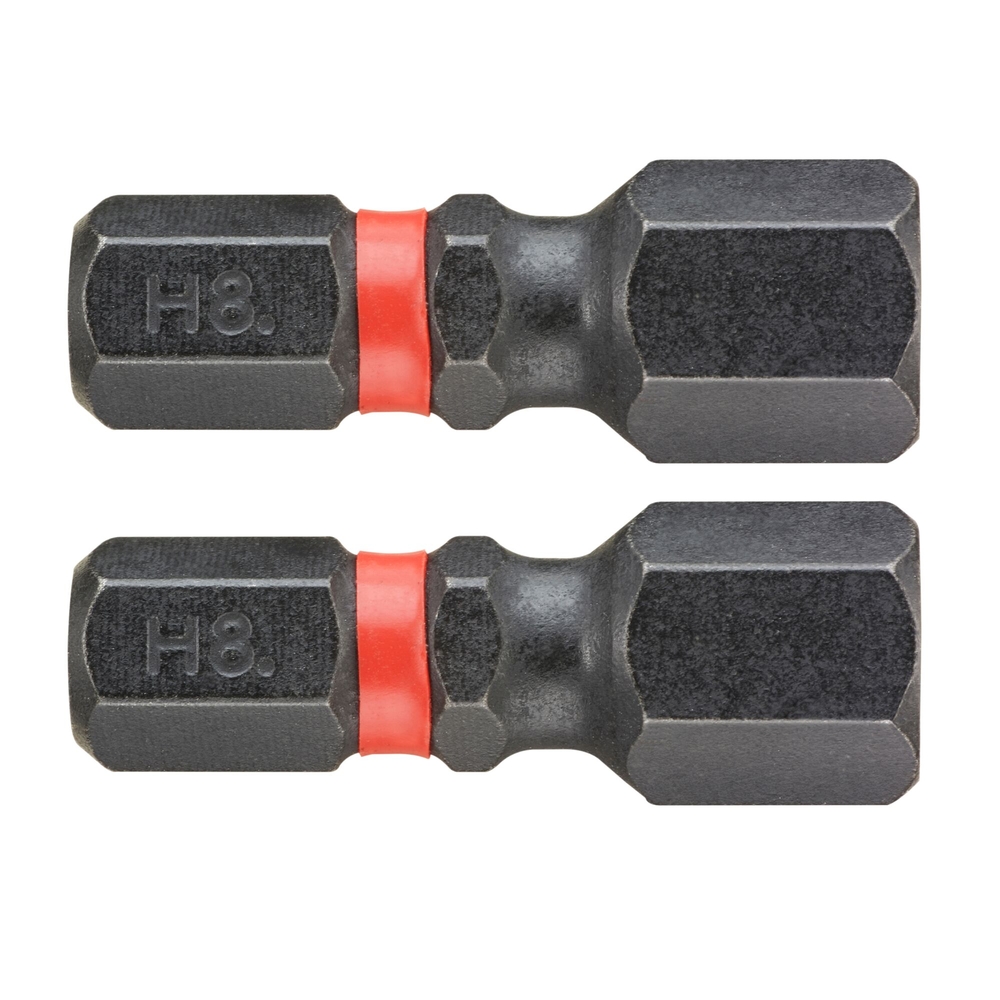 2 embouts 25 mm 6 pans 8mm pour tournevis à impact - FACOM - ENH.108
