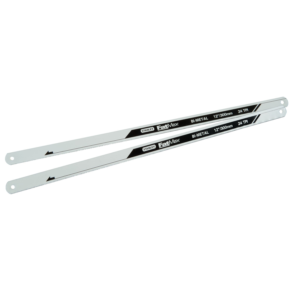 Lame de scie à métaux - 2 lames bi-métal 10 dents - Fatmax  - FMHT0-20195 - STANLEY FATMAX