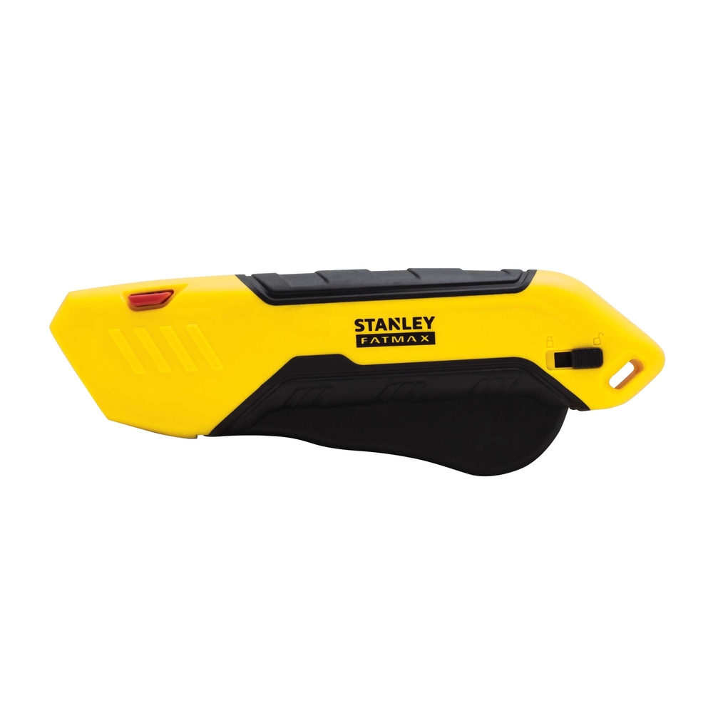Couteau de sécurité bi-matière à gâchette et lame auto-rétractable - Fatmax - FMHT10369-0 - STANLEY FATMAX