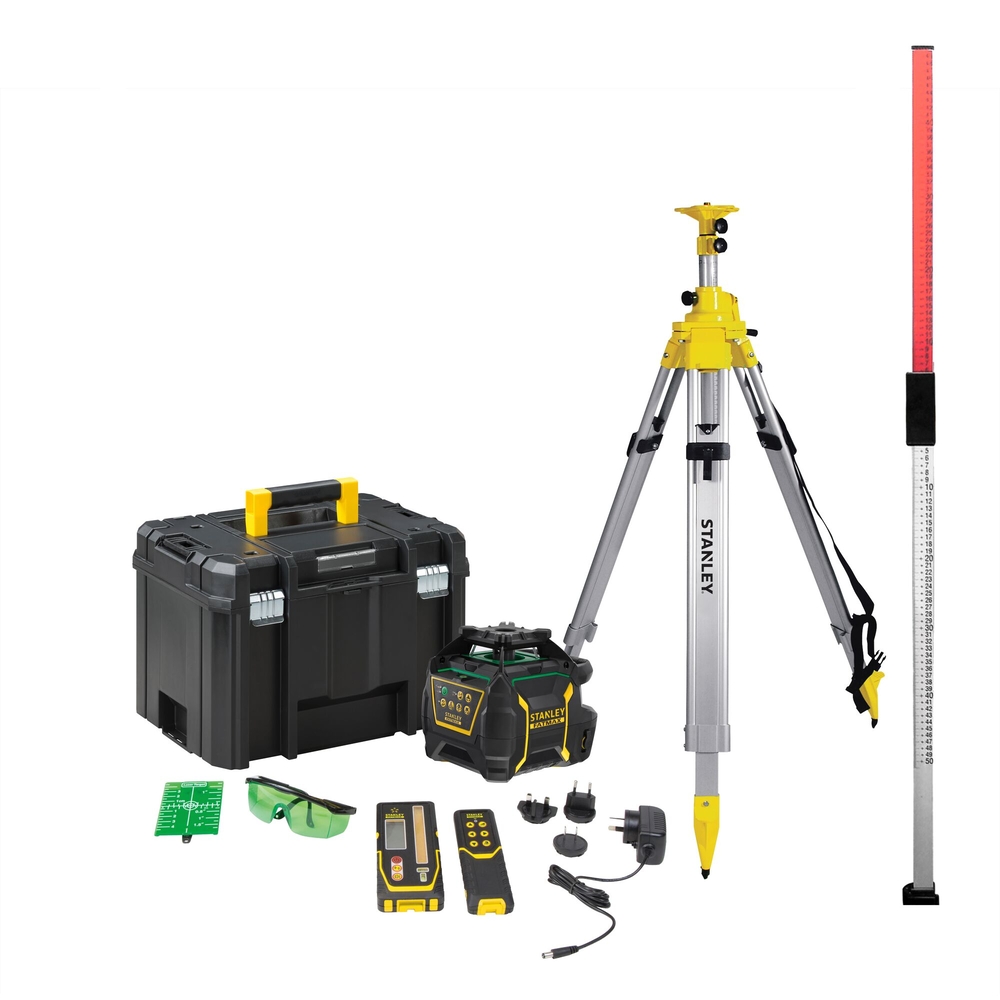 Niveau laser rotatif RL 750 LG (Li-ion) - vert - Fatmax - FMHT77448-1 - STANLEY FATMAX