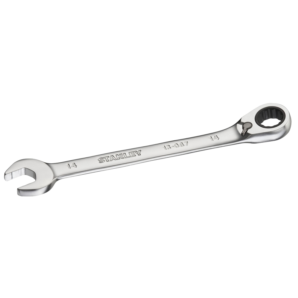 Clé mixte à cliquet réversible 14 mm anti-slip - Fatmax - FMMT13087-0 - STANLEY FATMAX