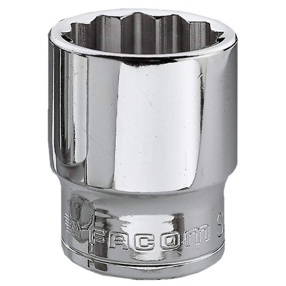 Douille 3/8' 12 pans métriques 12 mm - Par 5 - FACOM - J.12