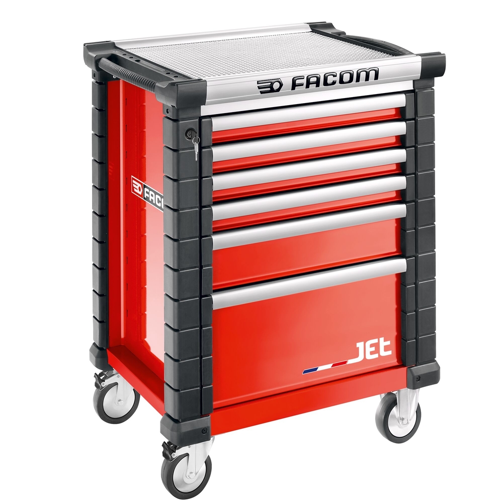 Servante 6 tiroirs - 3 modules par tiroir - FACOM - JET.6M3A