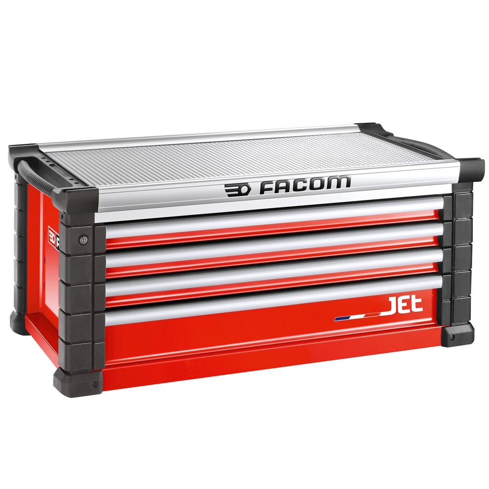 Coffre JET 4 tiroirs - 5 modules par tiroir - FACOM - JET.C4M5A