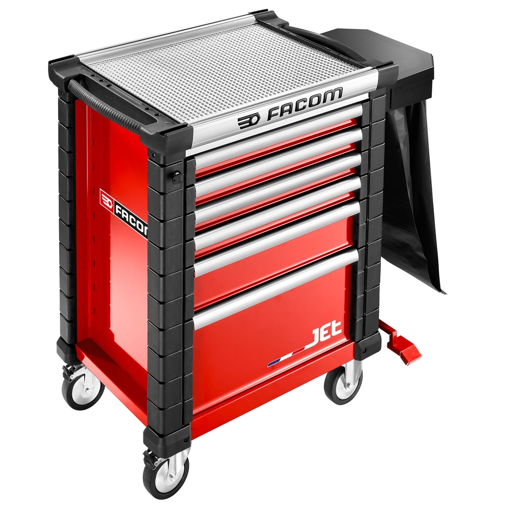 Support sac poubelle avec couvercle et pédale de manœuvre - FACOM - JET.LA5-2P