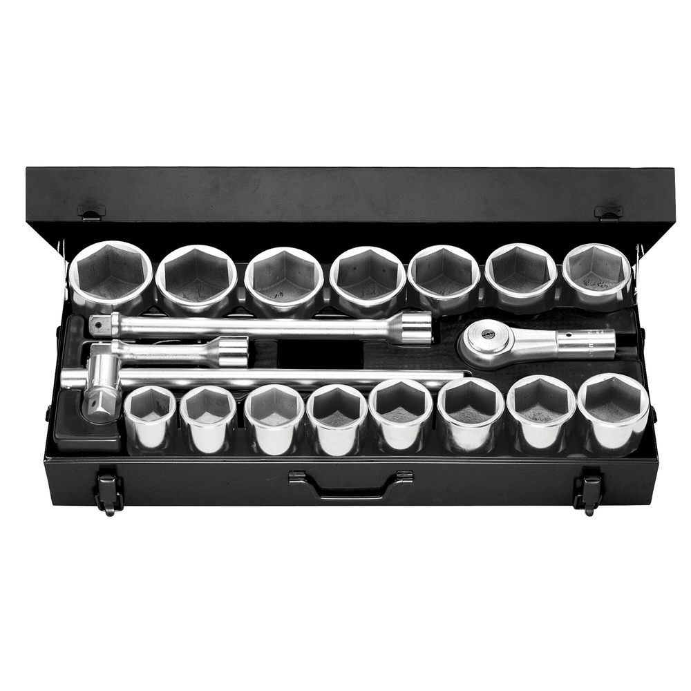 Coffret de douilles 6 pans métriques 13 pièces 1