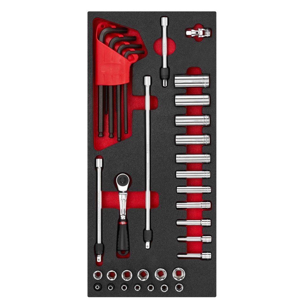 Module cliquet douille 1/4