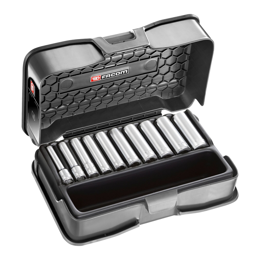 Jeu de douilles en coffret 1/4