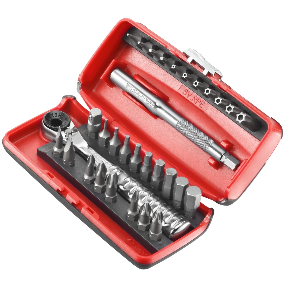 Coffret d'embouts 1/4'' - 31 pièces - FACOM - R.PEJ31