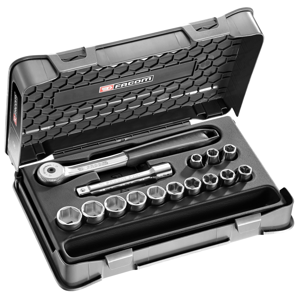 Coffret douilles 1/2' 6p mm s.151 - FACOM - S.151-1P6