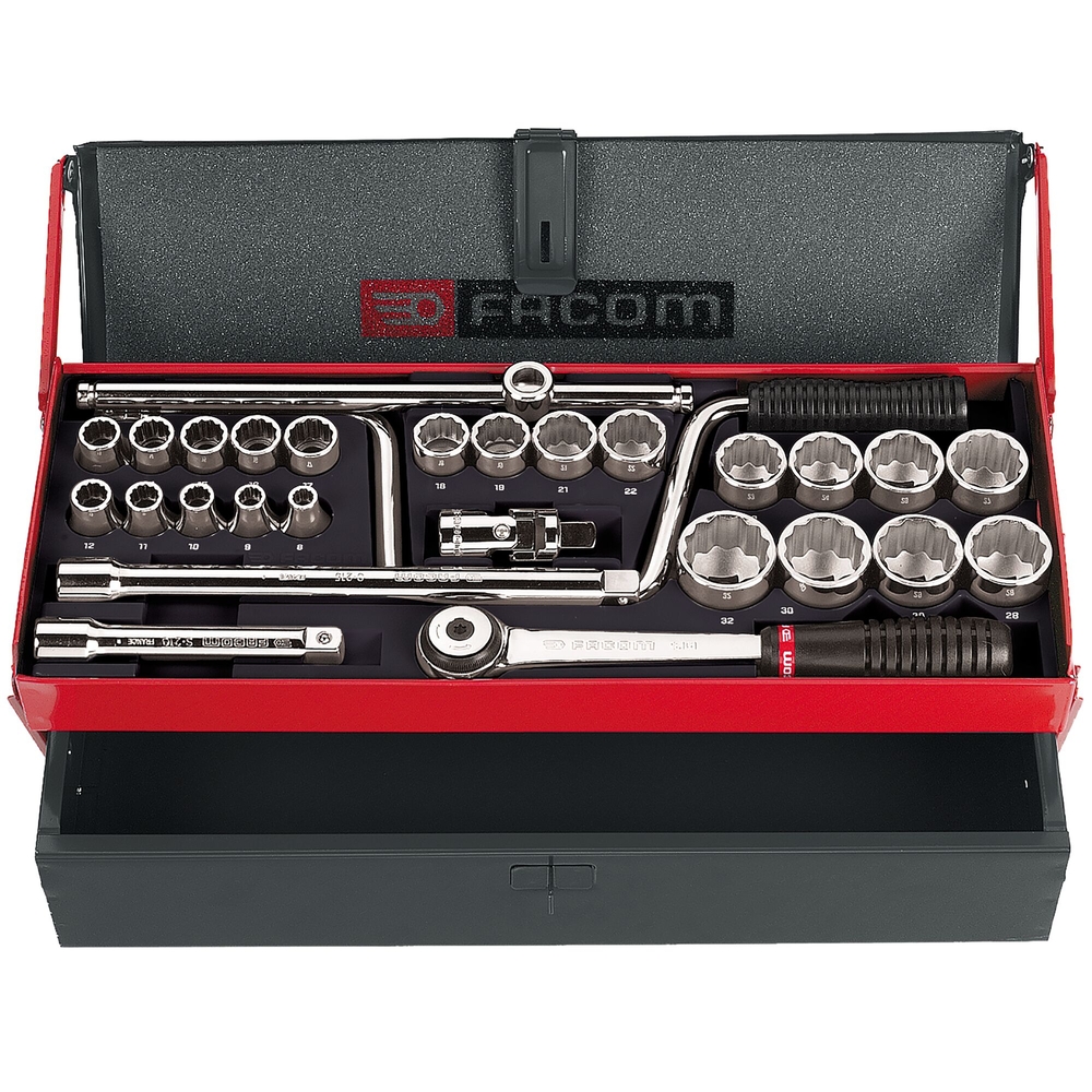 Coffret douille 1/2 12 pans - FACOM - S.442EP