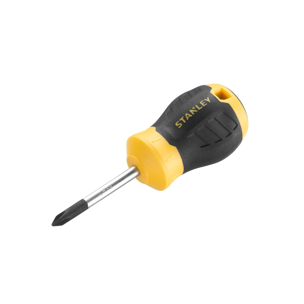 Tournevis Cushion Grip boule Phillips PH1 x 45 mm - STHT16154-0 - STANLEY