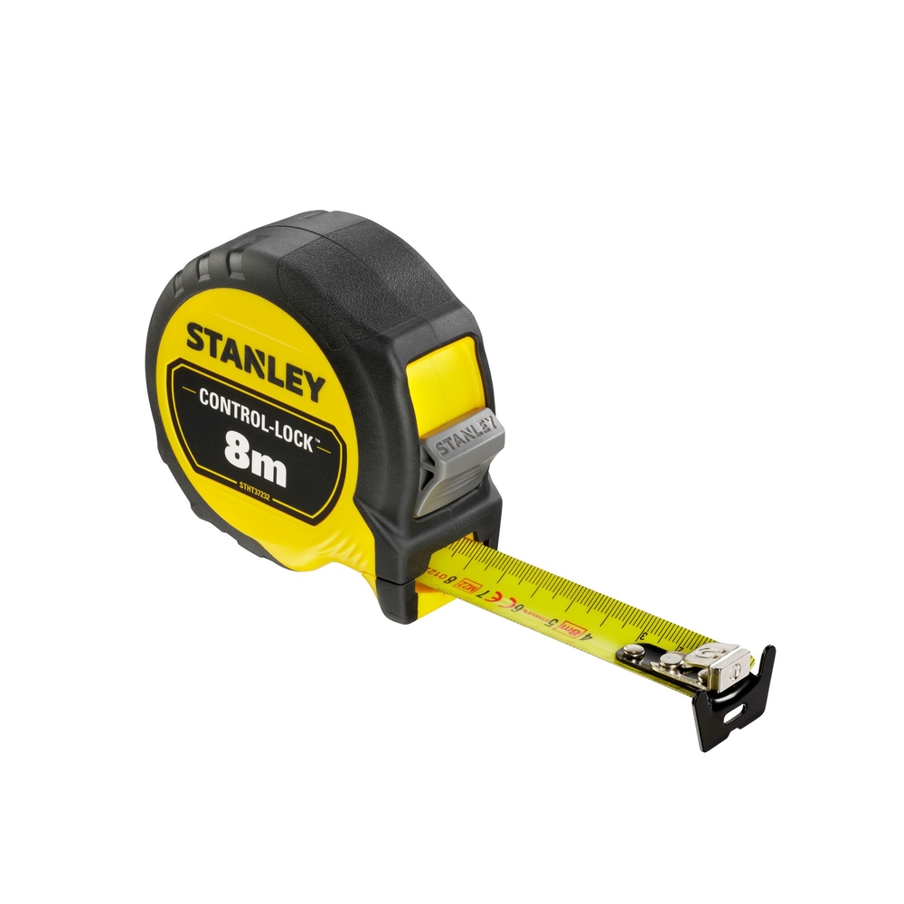 Mesure 8 m x 25 mm double marquage magnétique Control-Lock - STHT37232-0 - STANLEY