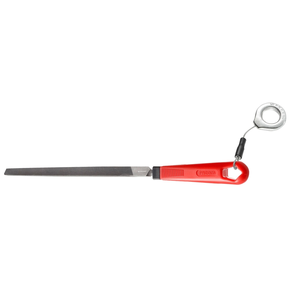 Lime triangulaire demi-douce emmanchée SLS 200mm - FACOM - TRI.MD200EMASLS