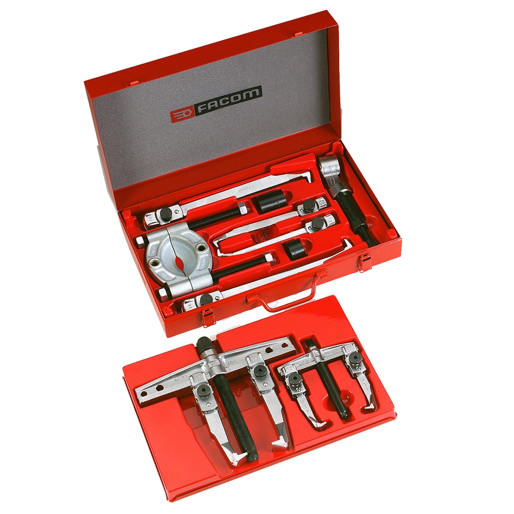Composition extracteurs pour mécanique 15 à 110mm coffret métallique - FACOM - U.102T