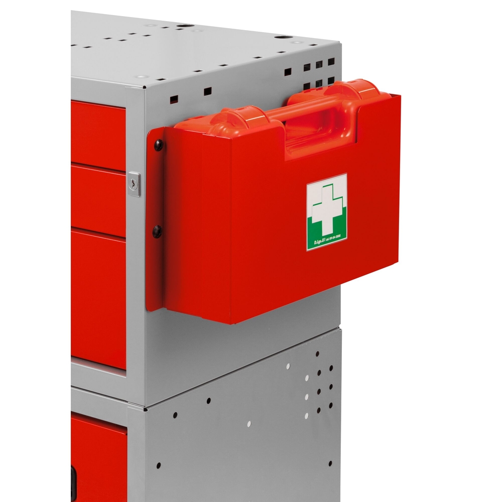 Valise premiers secours avec support - fixation sur meubles et montants - FACOM - U50020132