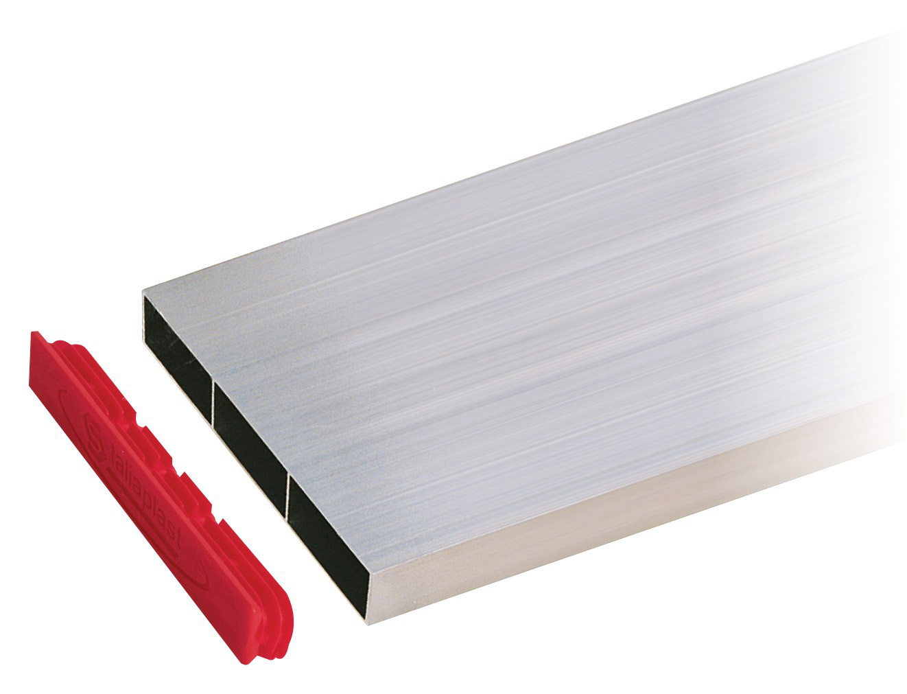 Regle aluminium rectangulaire 2 voiles /l 2m