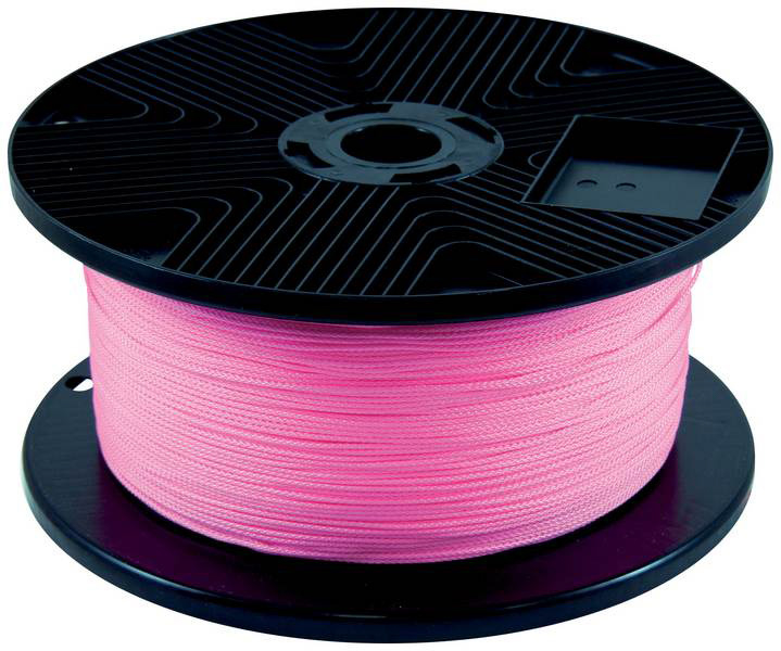 CORDEAU POLYPRO TRESSE ROSE FLUO 1000M FIL 1,5MM TALIAPLAST - 400513
