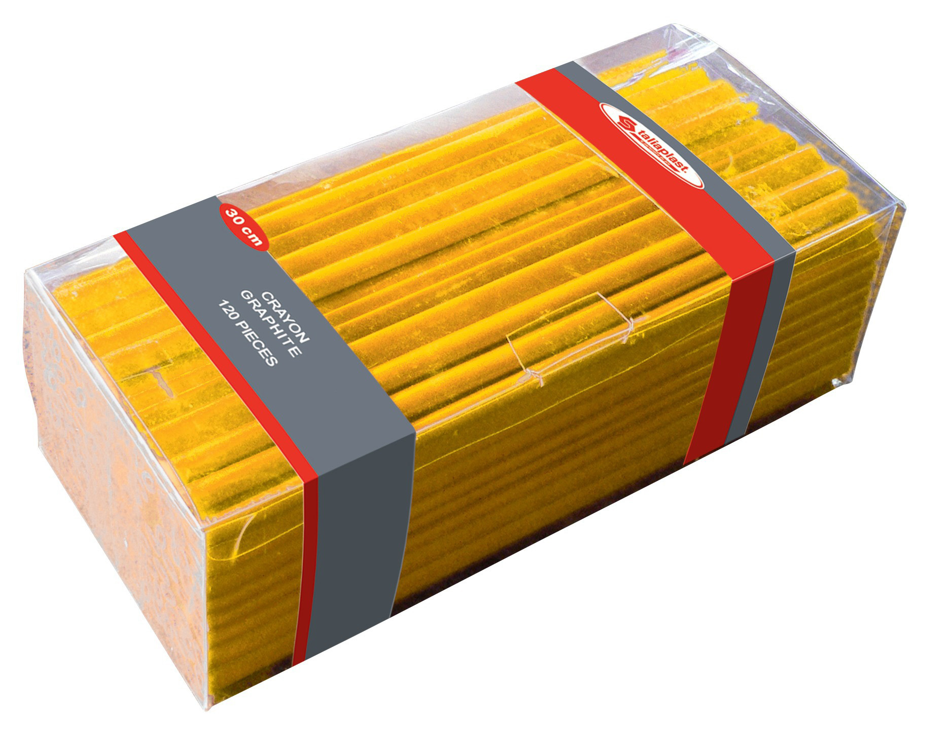 Crayon graphite jaune 30cm