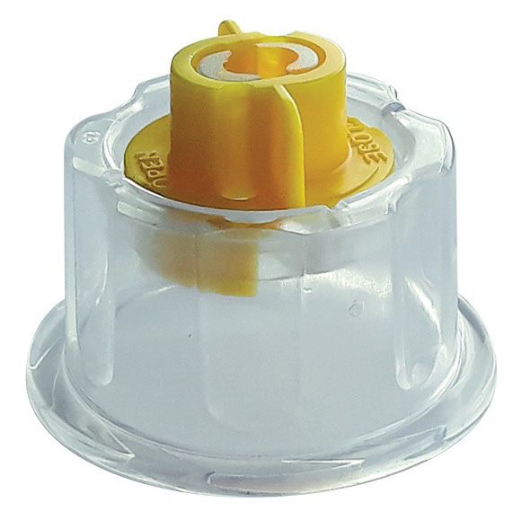 Tetes a visser claires p/carreaux 3 a 20mm (100 pieces) TALIAPLAST - 404231