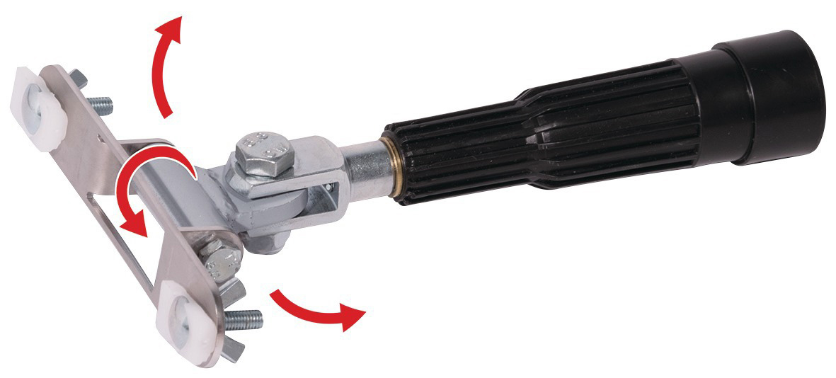 Embout manche tete articulee pour platoirs de chapiste TALIAPLAST - 440326