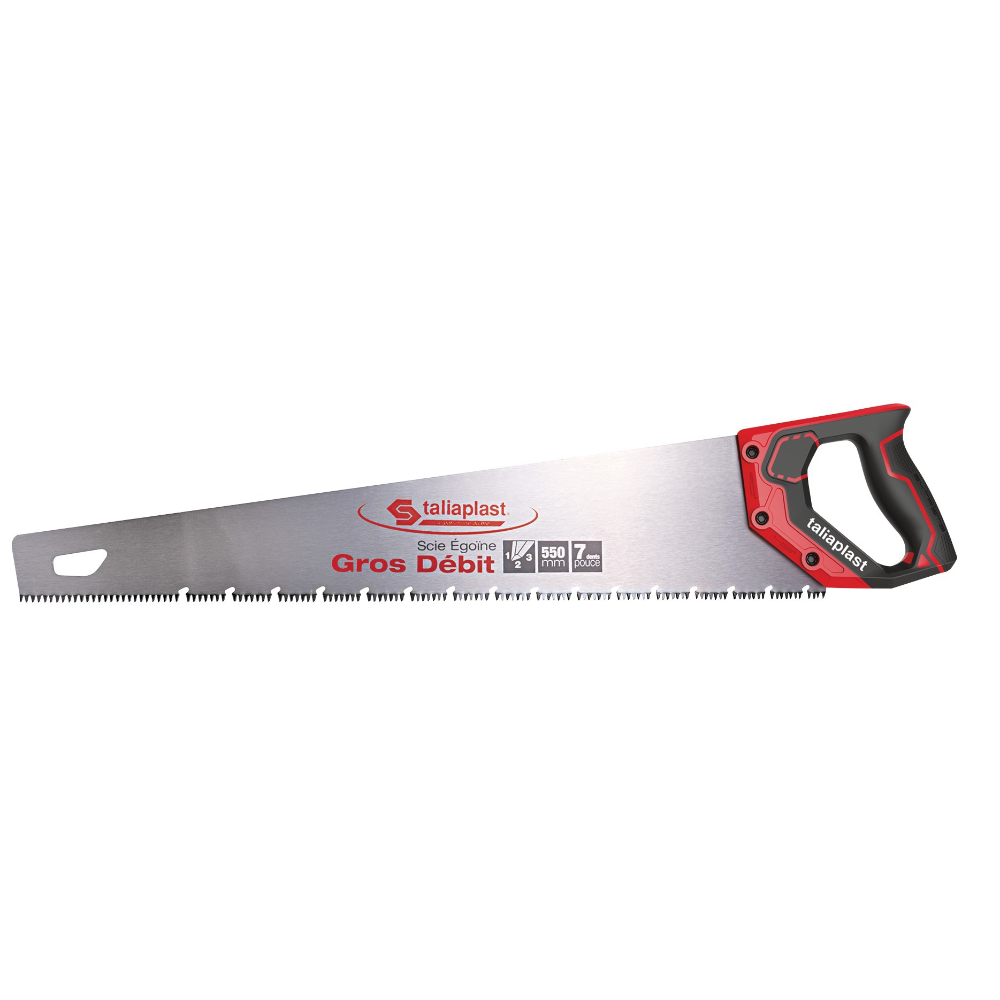 Scie egoine gros debit 550mm poignee bi-matiere TALIAPLAST - 480242