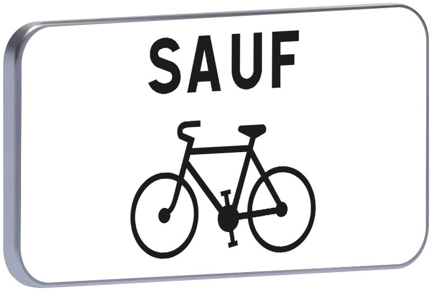 Panneau permanent M9v2 sauf velo 700x350 c2 TALIAPLAST - 521543
