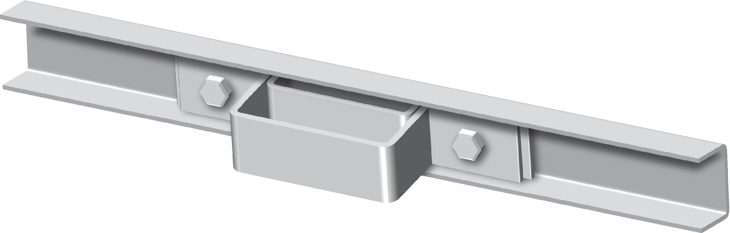 BRIDE DE FIXATION 470MM POUR POTEAU 80X40MM TALIAPLAST - 521906