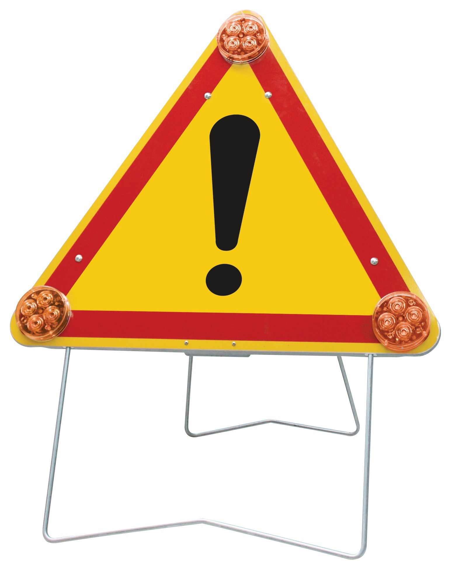 Panneau temporaire danger triflash TALIAPLAST - 522065