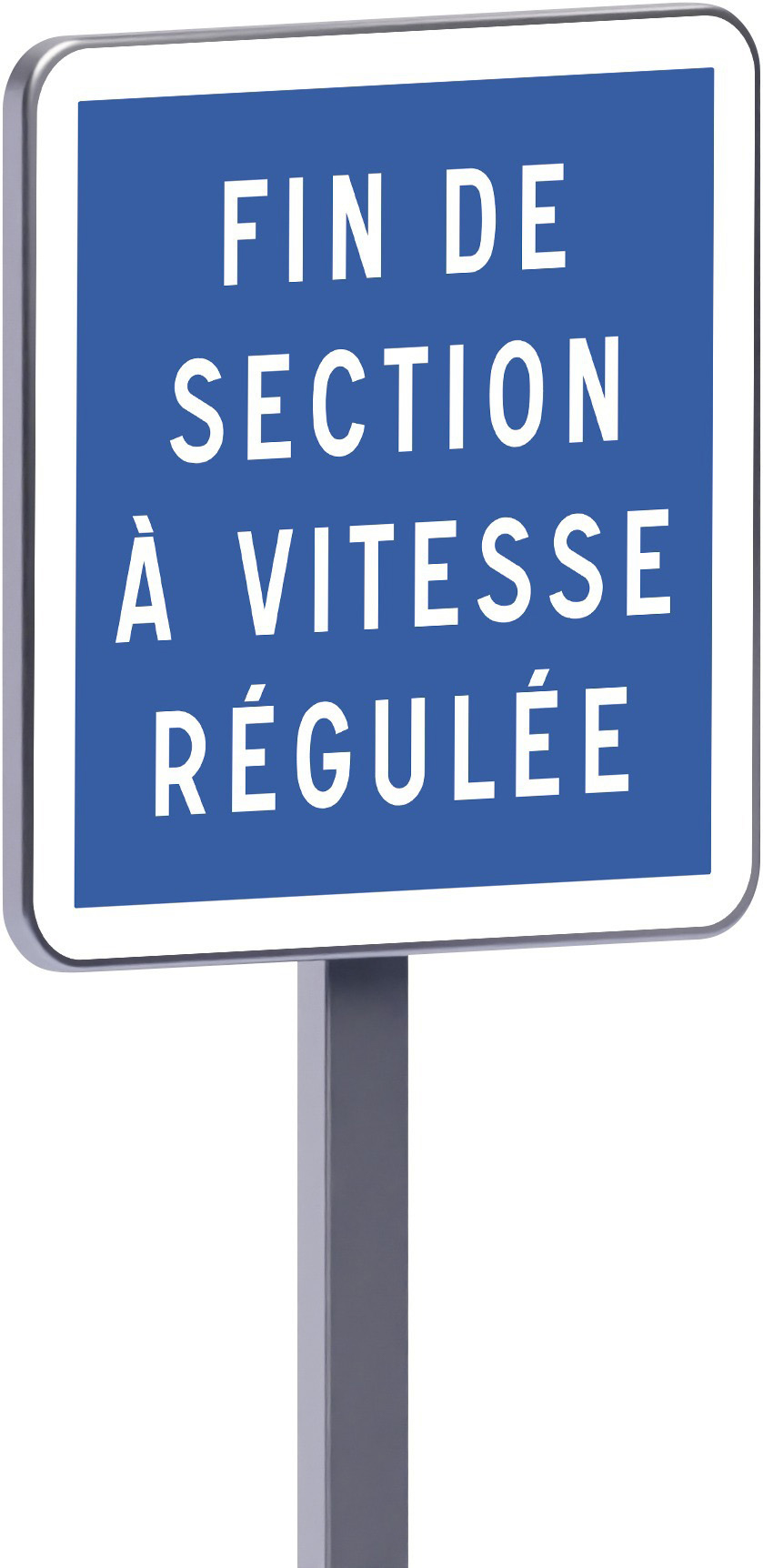 Panneau permanent C51b 700x700 c1 fin de section à vitesse régulée TALIAPLAST - 528225