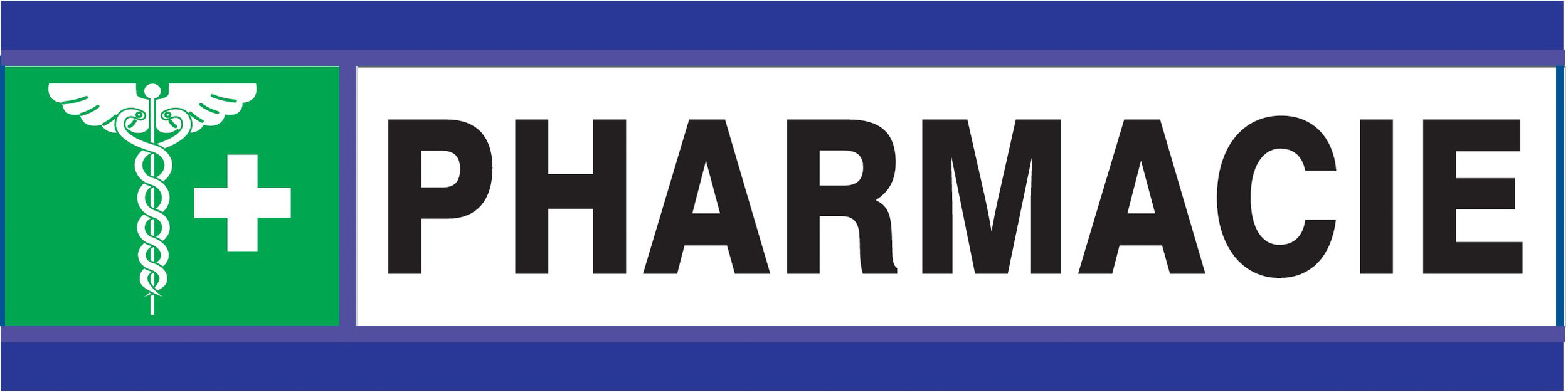 PANNEAU PHARMACIE D-SIGN 180X45MM TALIAPLAST - 630406