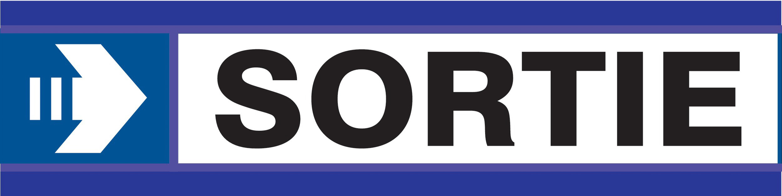 PANNEAU SORTIE FLECHE A DROITE D-SIGN 180X45MM TALIAPLAST - 630627