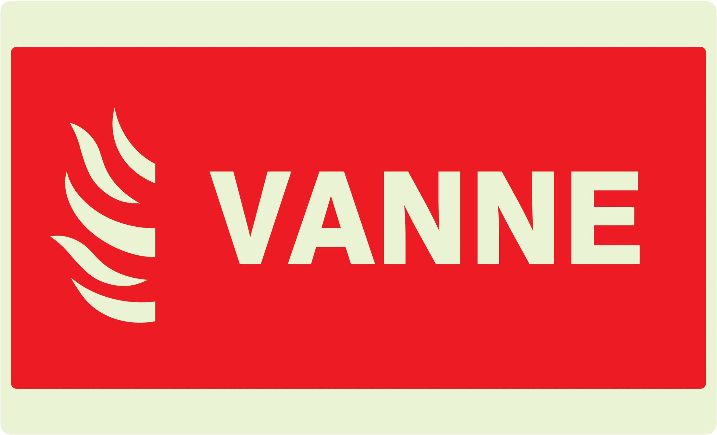 PANNEAU VANNE LUMINESCENT 330X200MM TALIAPLAST - 631120