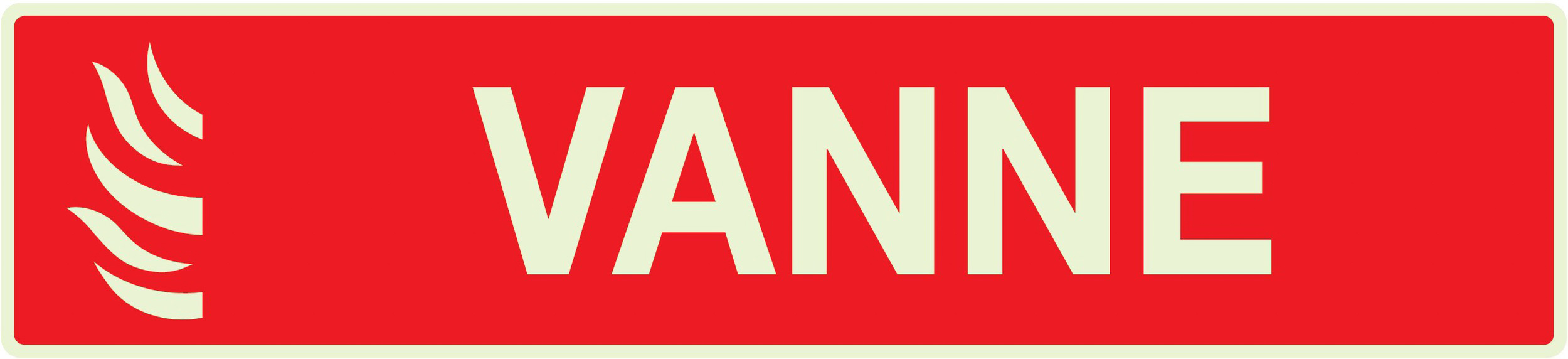 PANNEAU VANNE LUMINESCENT 330X75MM TALIAPLAST - 635120