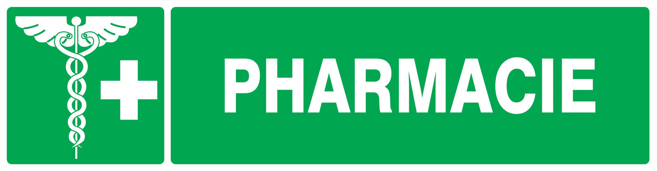 PANNEAU PHARMACIE 200X52MM TALIAPLAST - 720401