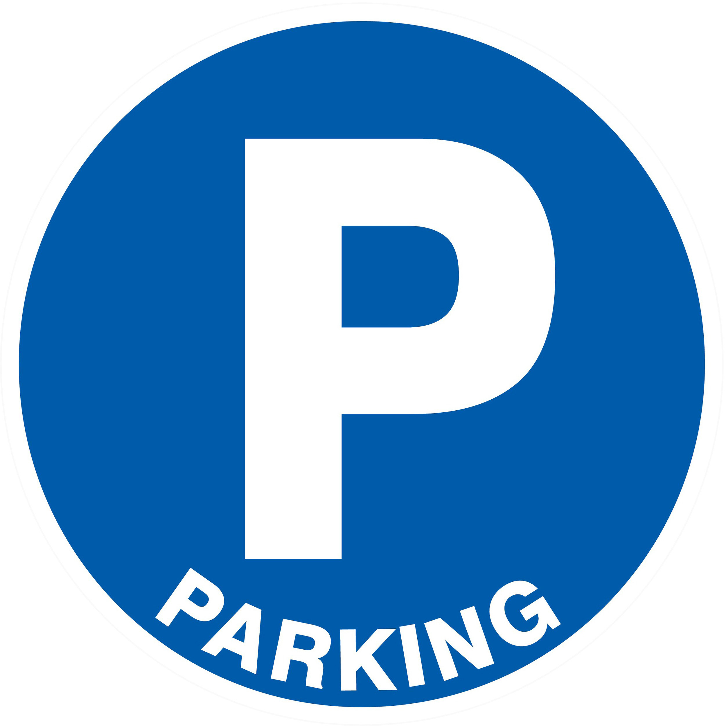 PANNEAU PARKING (TOUTES LETTRES) Ø80MM TALIAPLAST - 724523