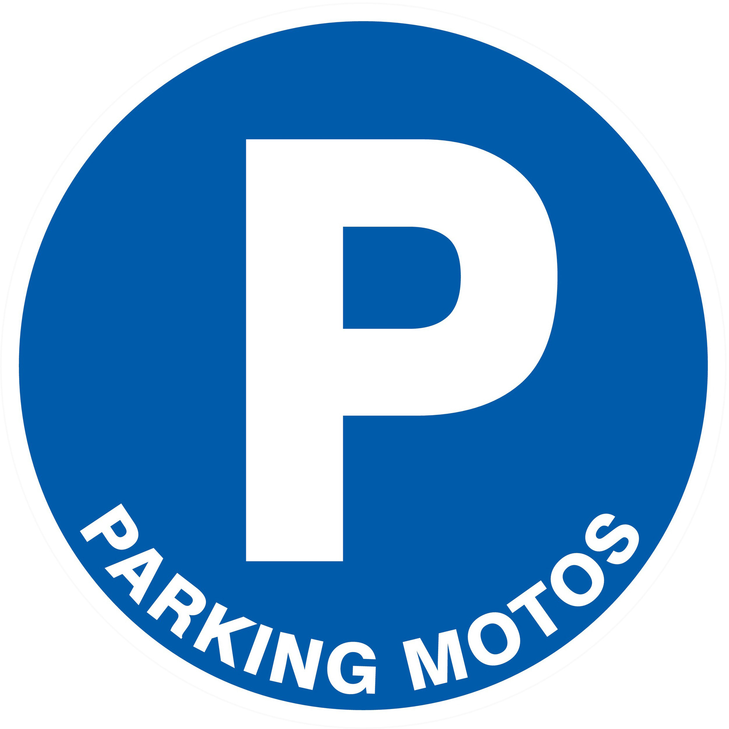 PANNEAU PARKING MOTOS Ø80MM TALIAPLAST - 724576