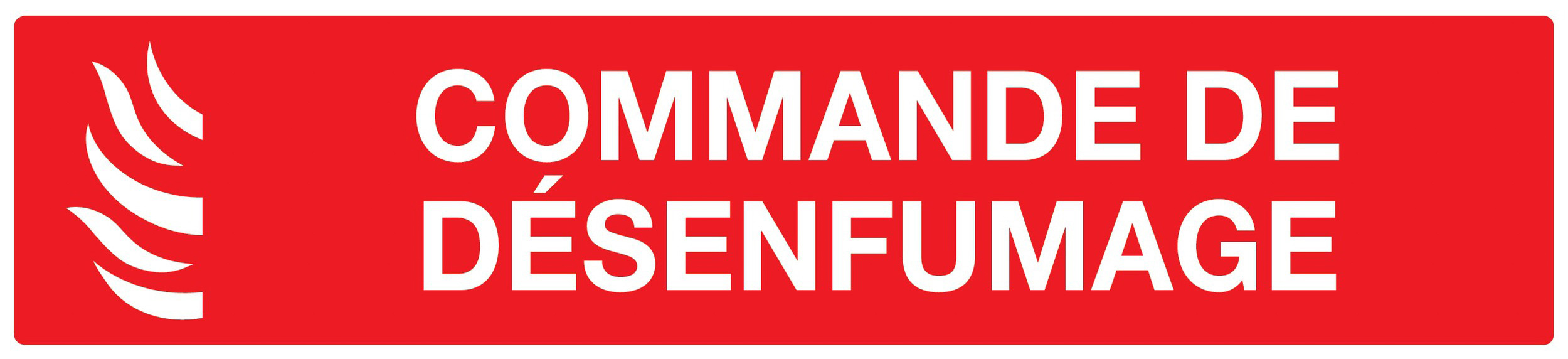 PANNEAU COMMANDE DE DESENFUMAGE 330X75MM TALIAPLAST - 725117