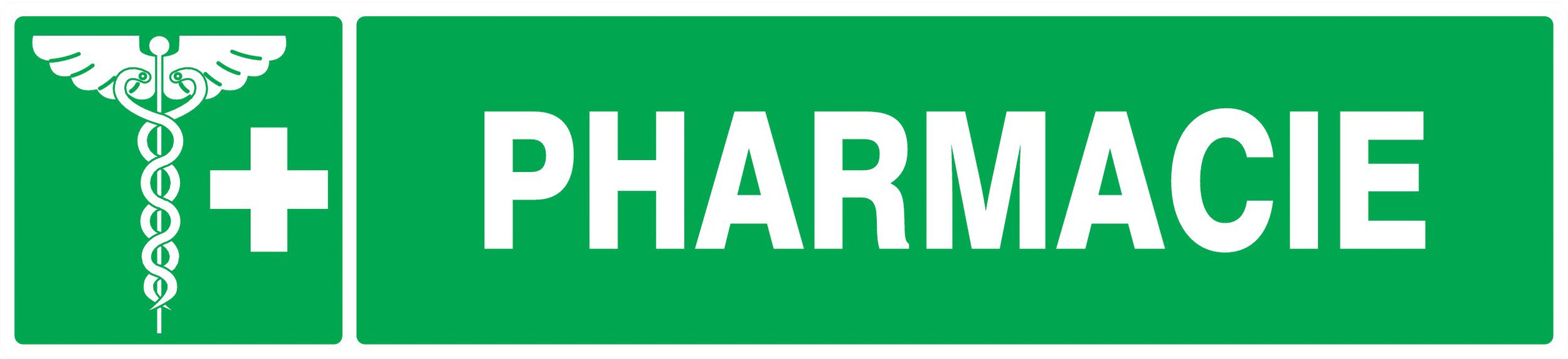 PANNEAU PHARMACIE 330X75MM TALIAPLAST - 725401