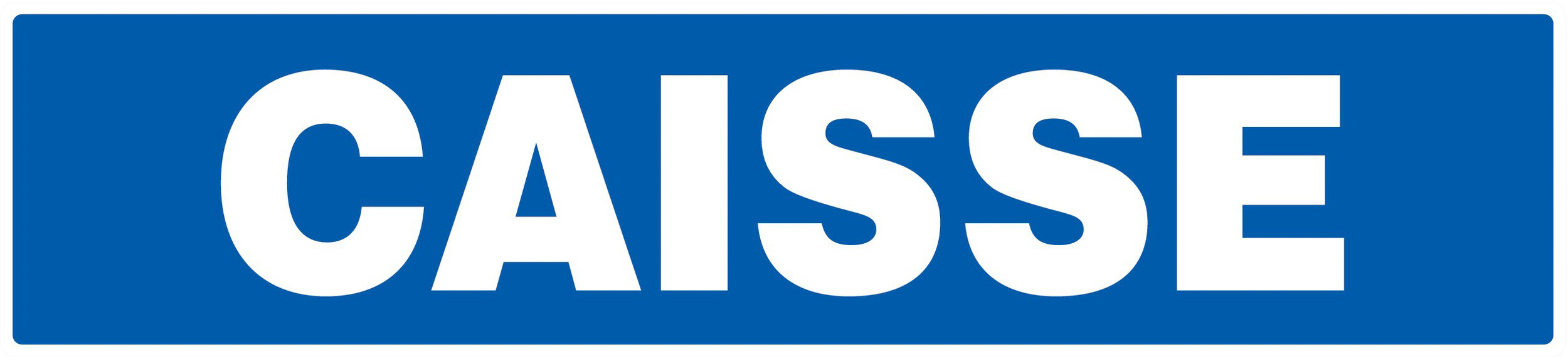 Panneau adhésif CAISSE 330X75MM TALIAPLAST - 725610