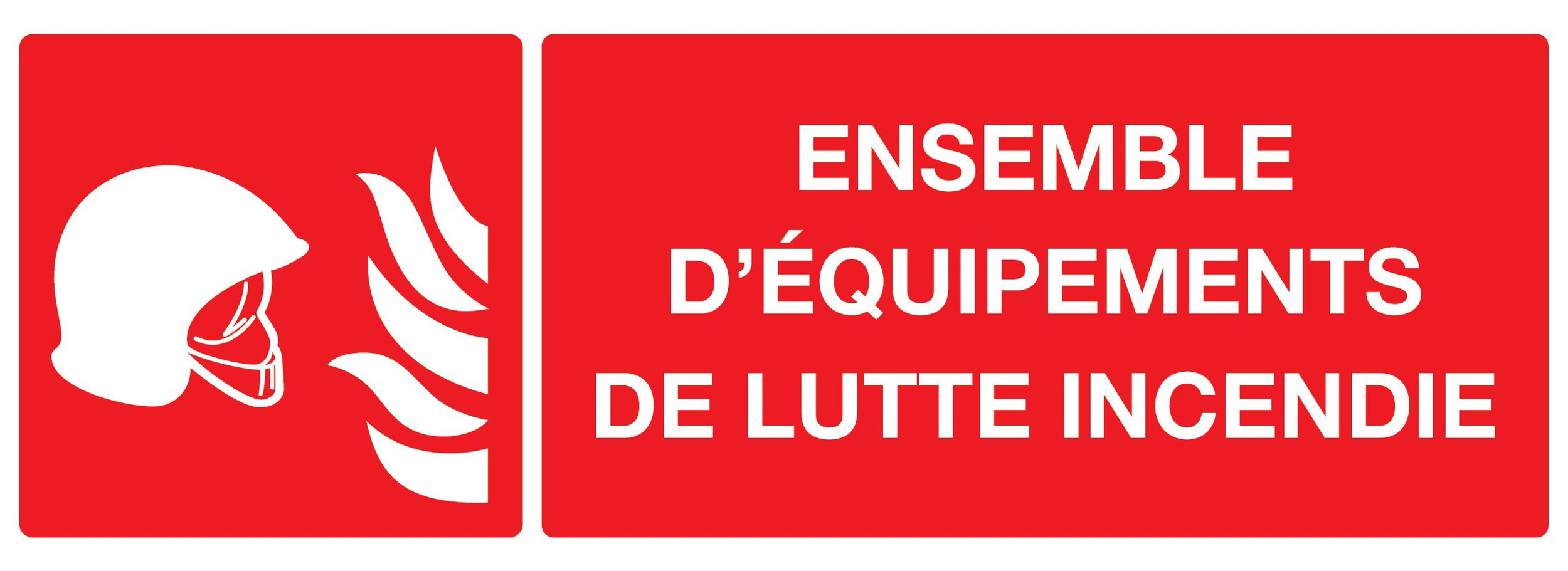 Equipements de lutte contre l'incendie 330x120mm TALIAPLAST - 726112