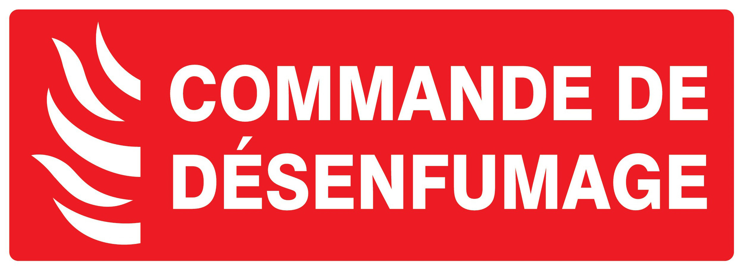 PANNEAU COMMANDE DE DESENFUMAGE 330X120MM TALIAPLAST - 726117