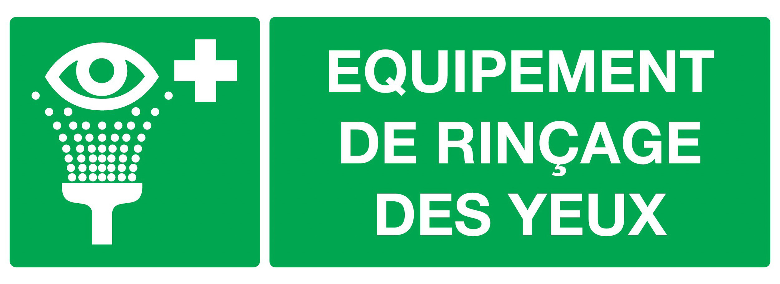 Equipement de rincage des yeux 330x120mm TALIAPLAST - 726409